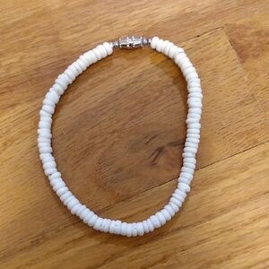 9" Puka Bead Bracelet